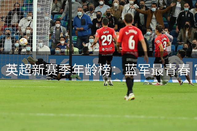 英超新赛季年龄榜：蓝军最青春 富勒姆成"养老院